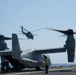 31st MEU flight operations aboard the USS WASP