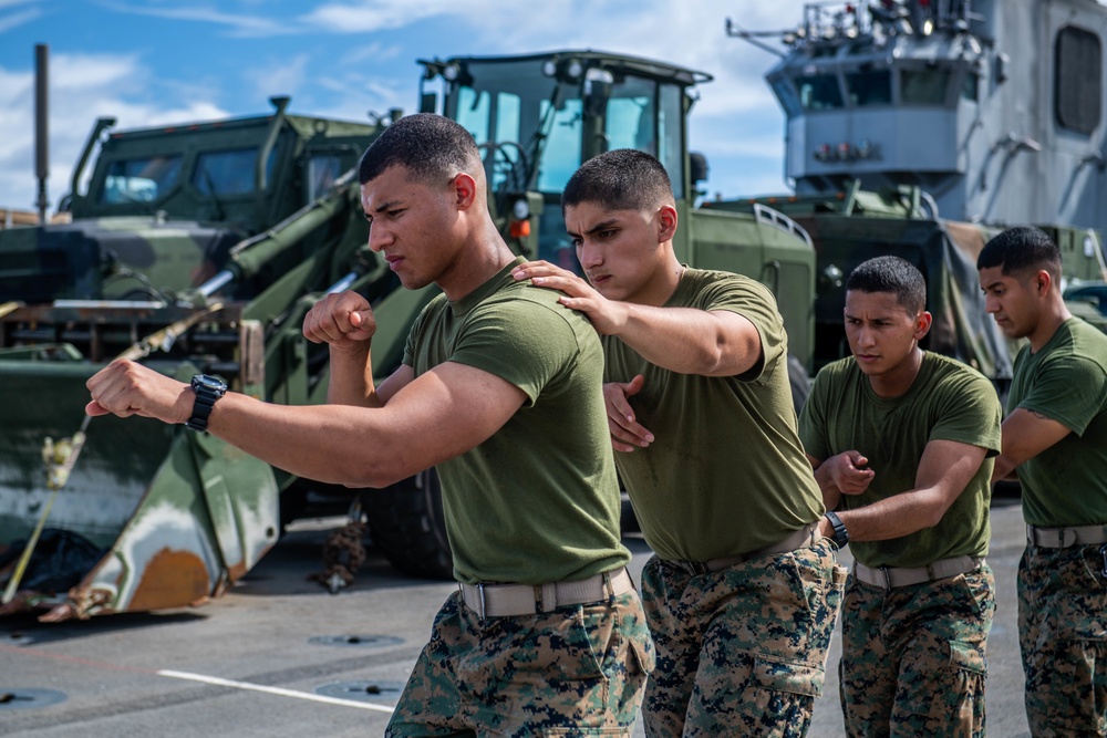 DVIDS - Images - Marines Aboard USS Harpers Ferry Practice Room ...