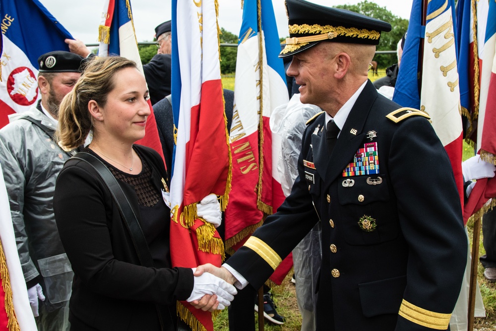 First Advanced Headquarters of SHAEF and Eisenhower Memorial Ceremony