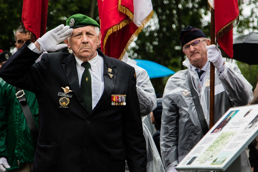 First Advanced Headquarters of SHAEF and Eisenhower Memorial Ceremony