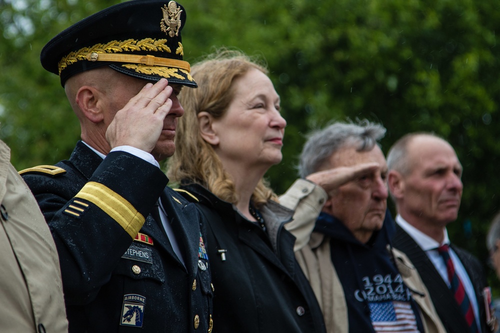 First Advanced Headquarters of SHAEF and Eisenhower Memorial Ceremony