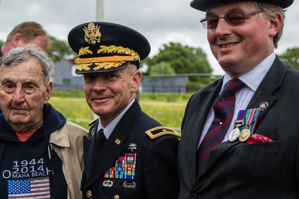 First Advanced Headquarters of SHAEF and Eisenhower Memorial Ceremony