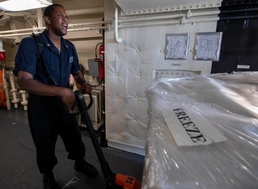 USS John P. Murtha Replenishment at Sea