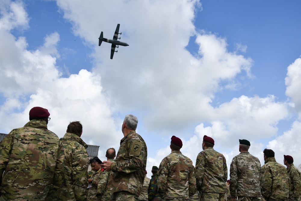 D-Day 75 Pre-Jump Training for Normandy Jump