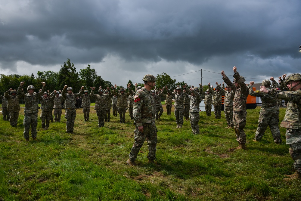 D-Day 75 Pre-Jump Training for Normandy Jump