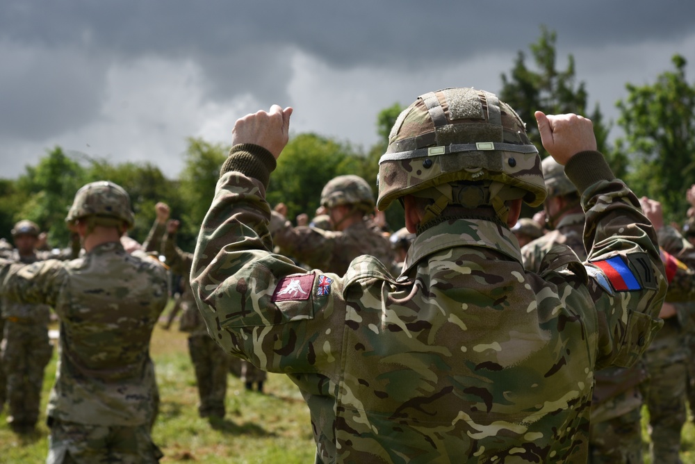 D-Day 75 Pre-Jump Training for Normandy Jump