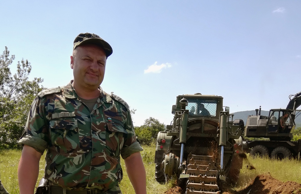 Bulgarian Engineers Supporting U.S. Infantry