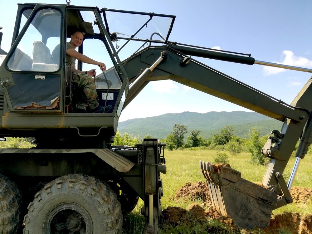 Bulgarian Engineers Supporting U.S. Infantry