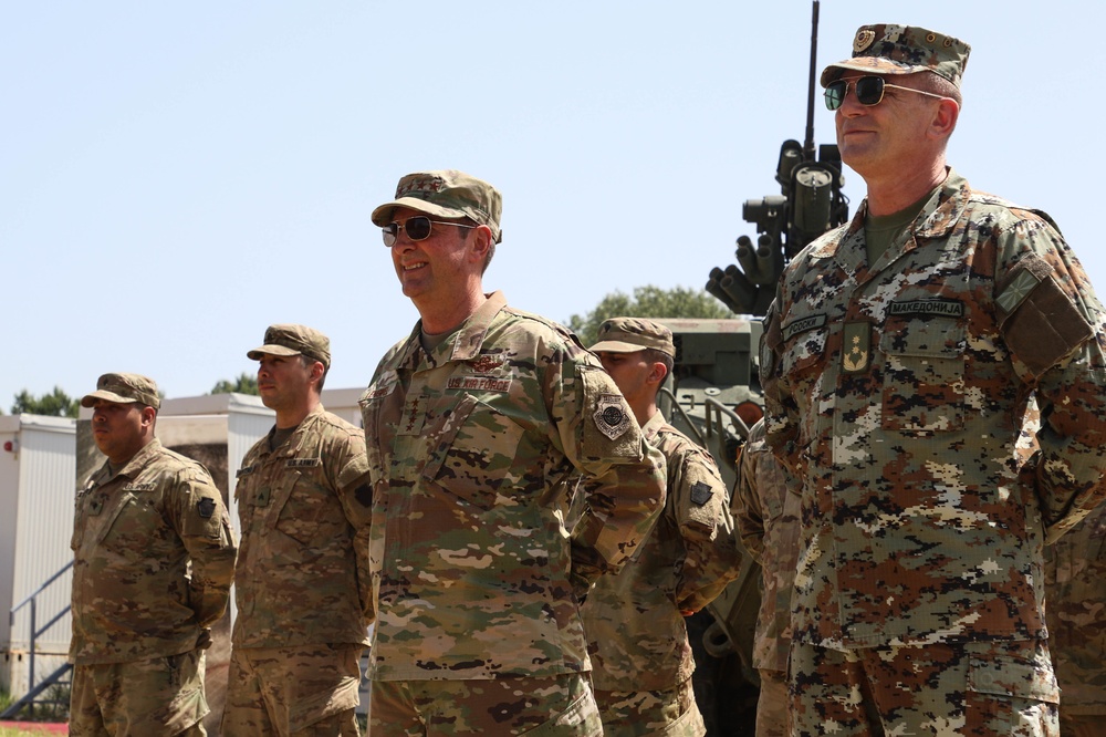 Chief Lengyel Exercise Decisive Strike Visit