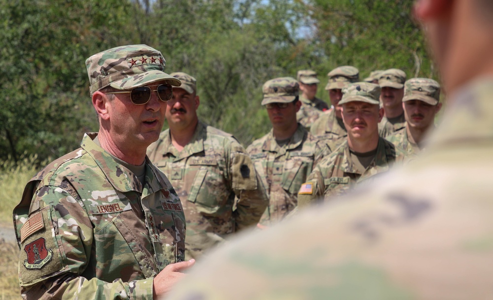 Chief Lengyel Exercise Decisive Strike Visit