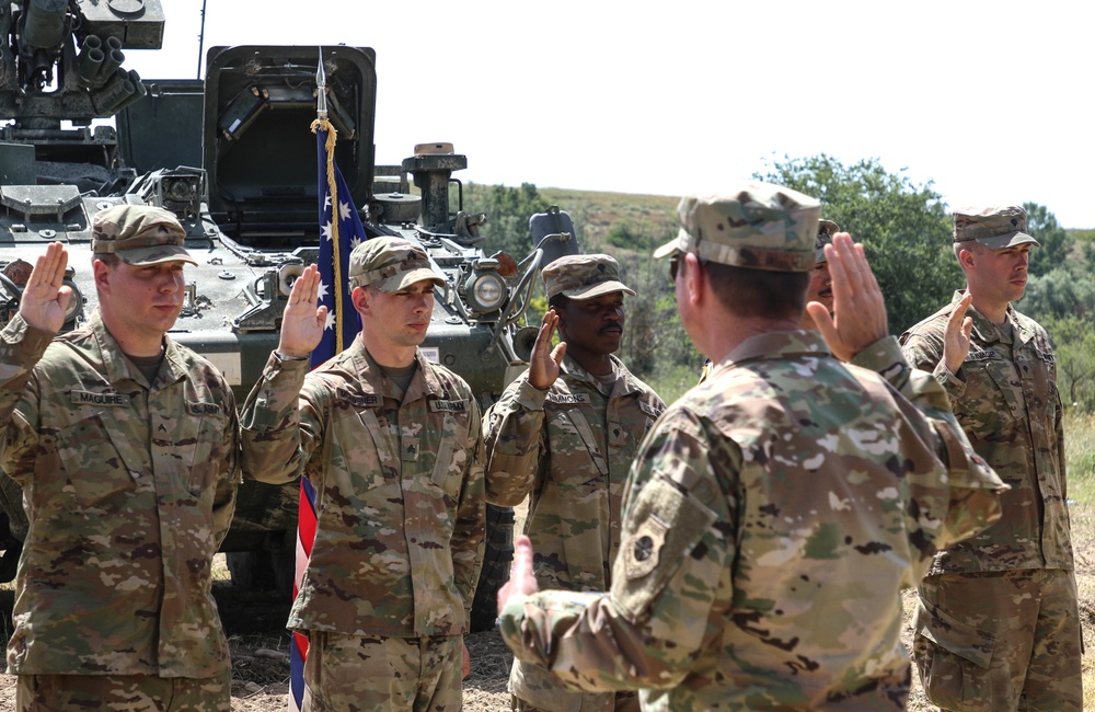 Chief Lengyel Exercise Decisive Strike Visit