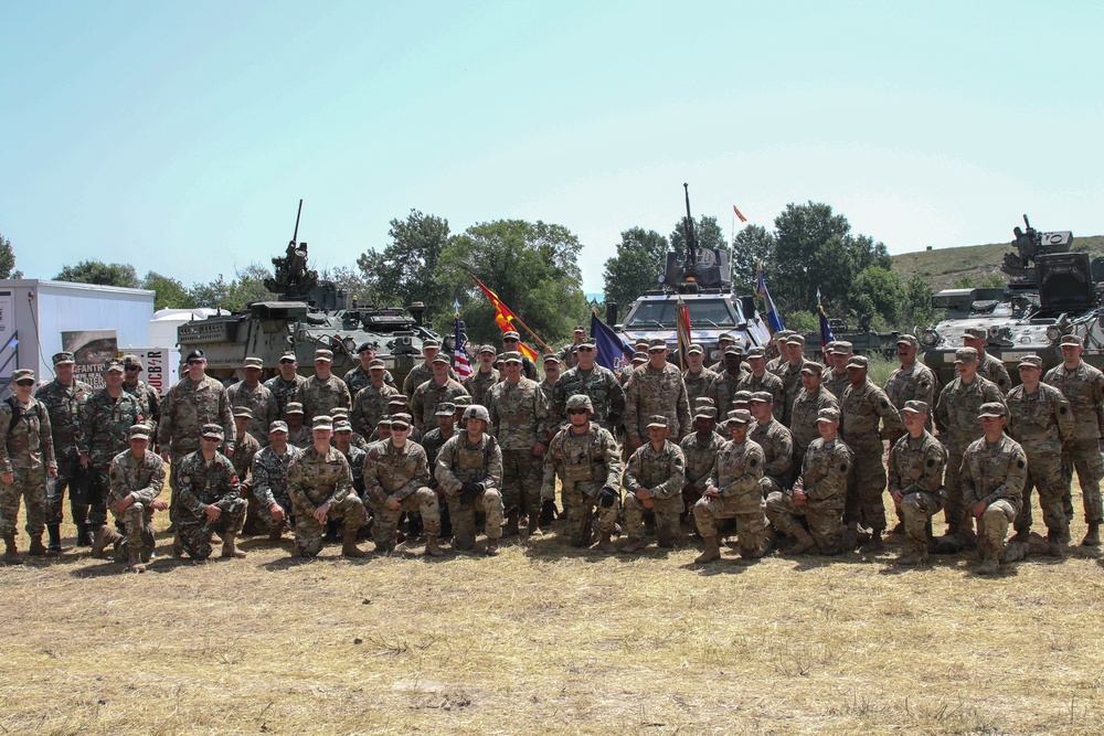 Chief Lengyel Exercise Decisive Strike Visit