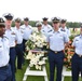 Coast Guard Eagle crewmembers attend Memorial Day at the Ardennes American Cemetery