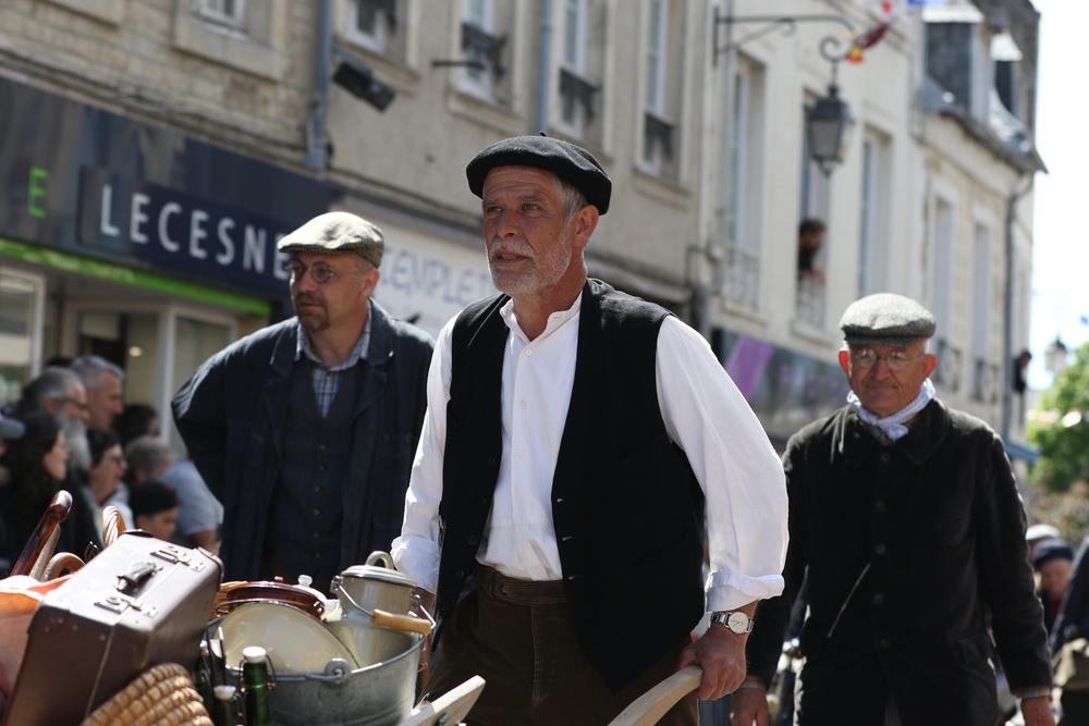 Liberty March Arrival in Carentan, France