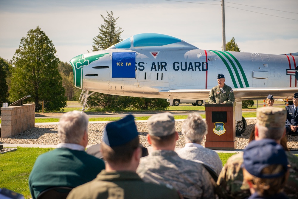 F-86H Sabre Dedication Ceremony