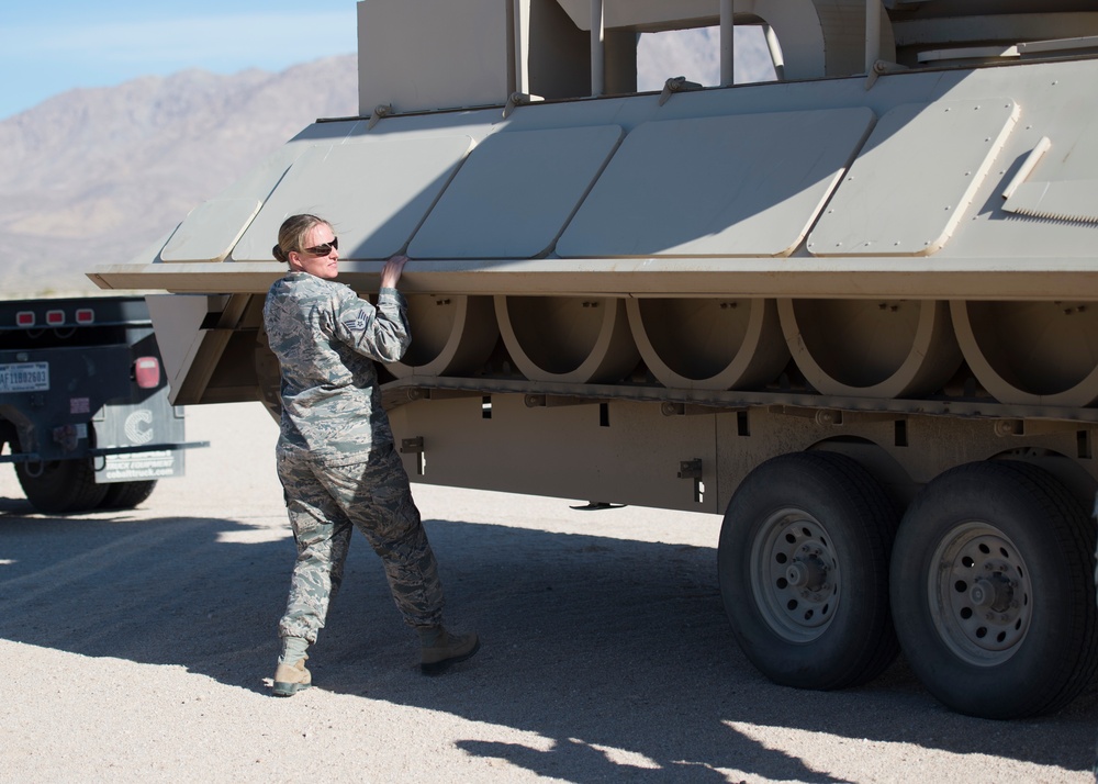 266th Range Squadron supports the National Training Center