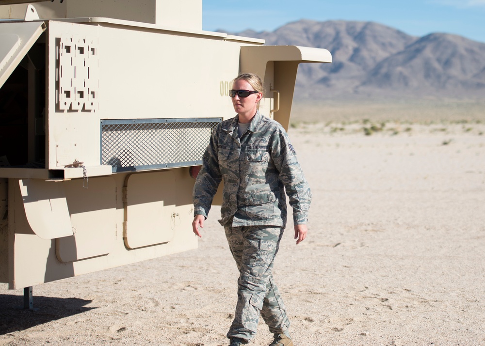 266th Range Squadron supports the National Training Center