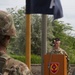 Soldiers participate in Saber Guardian 19 ceremony