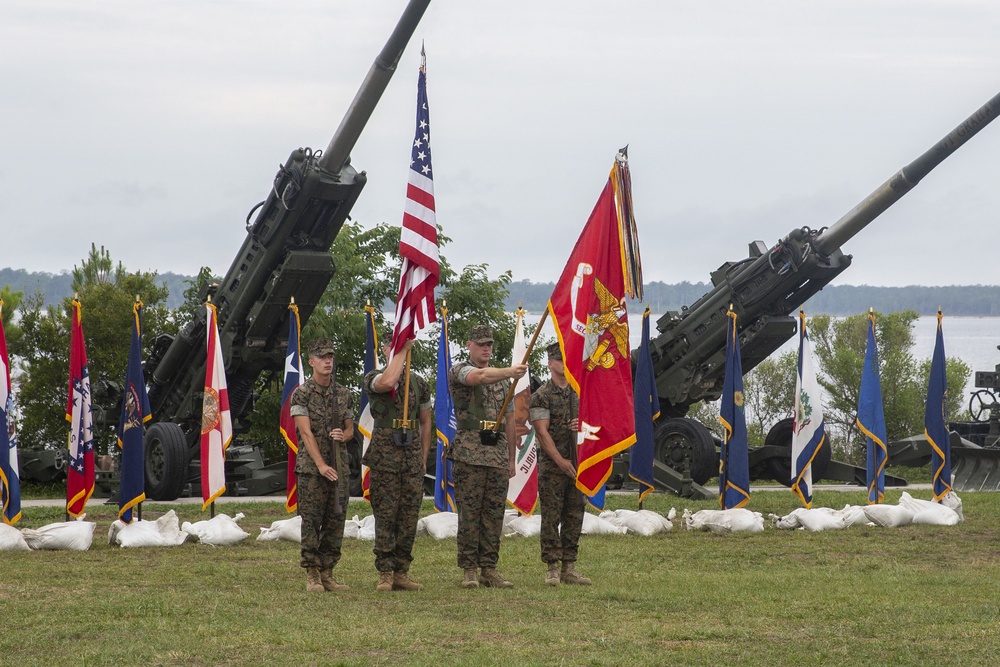 2d Battalion 10th Marine Regiment Change of Command