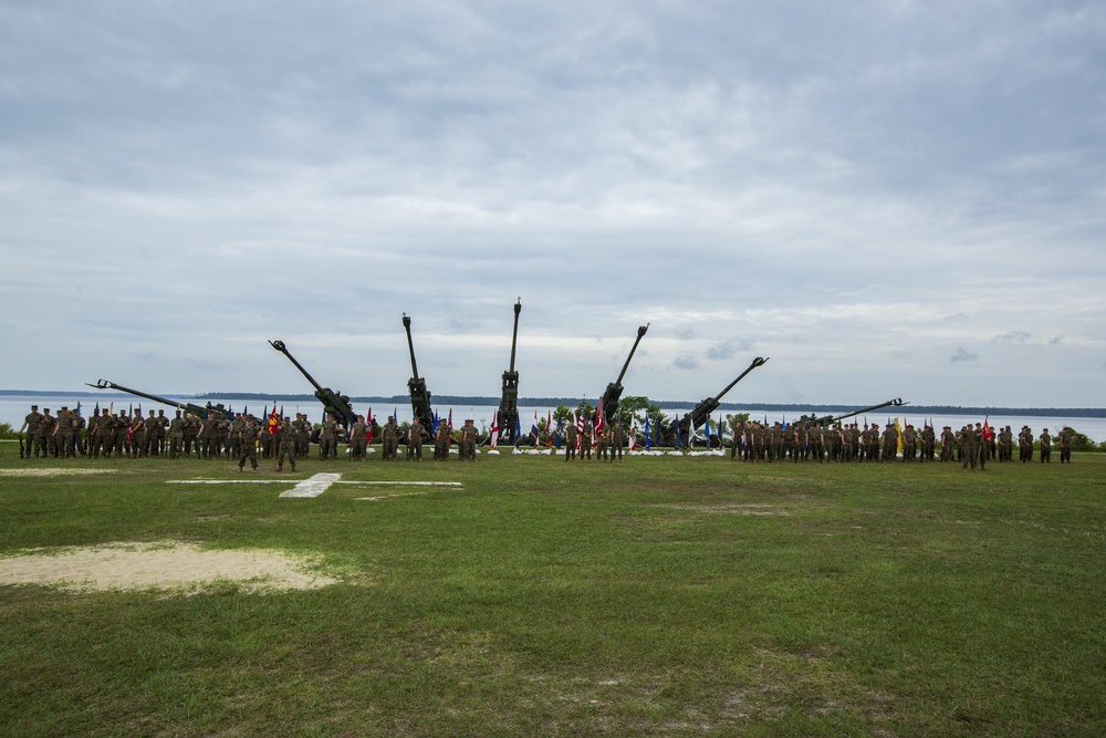 2d Battalion 10th Marine Regiment Change of Command