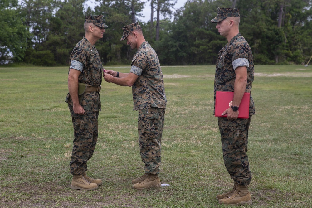 2d Battalion 10th Marine Regiment Change of Command