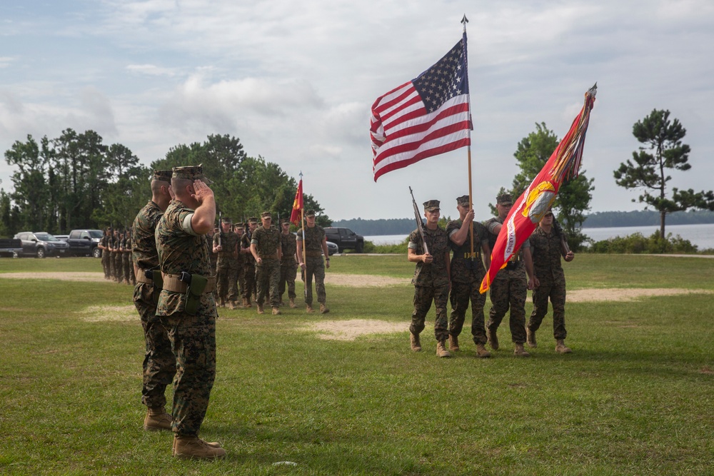 2d Battalion 10th Marine Regiment Change of Command