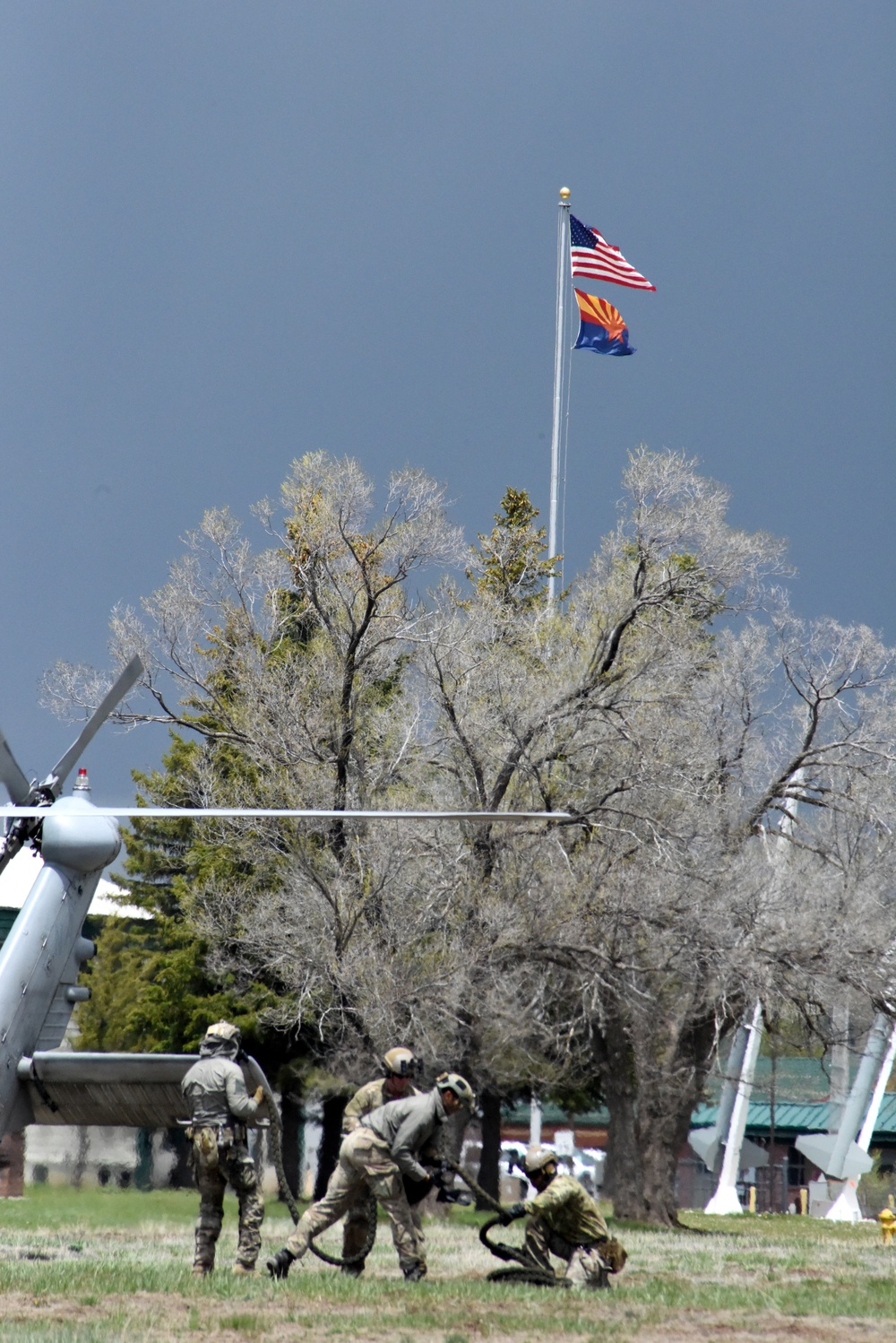 Army SF Trains Under Dark Skies at Camp Navajo