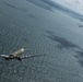 D-Day C-47, Heritage C-130J fly over Normandy