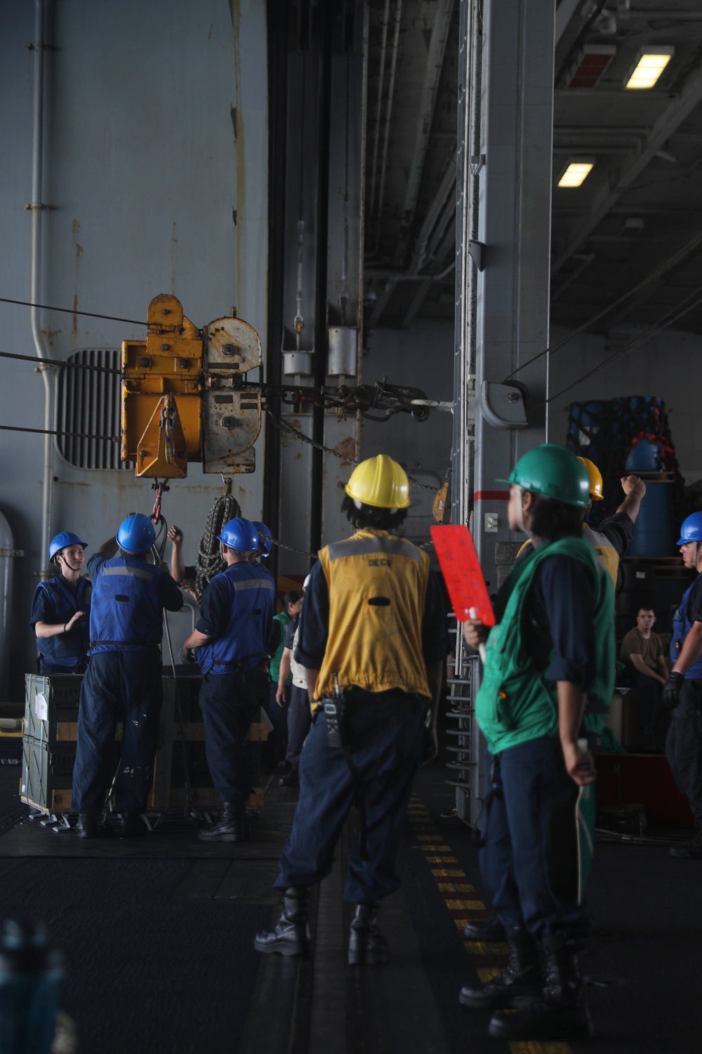 Abraham Lincoln Replenishment at Sea