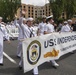 Sailors March in Portland Grand Floral Parade