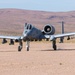 A-10 Thunderbolt taxiing down the runway