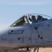 A-10 Thunderbolt taxiing down the runway