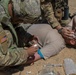163rd Cavalry Regiment assists in a Mass Casualty Training Exercise at NTC