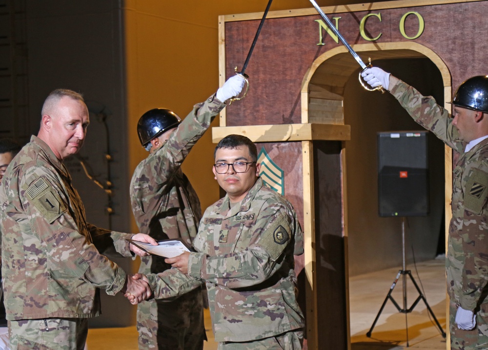 NCO Induction at Kuwait Naval Base