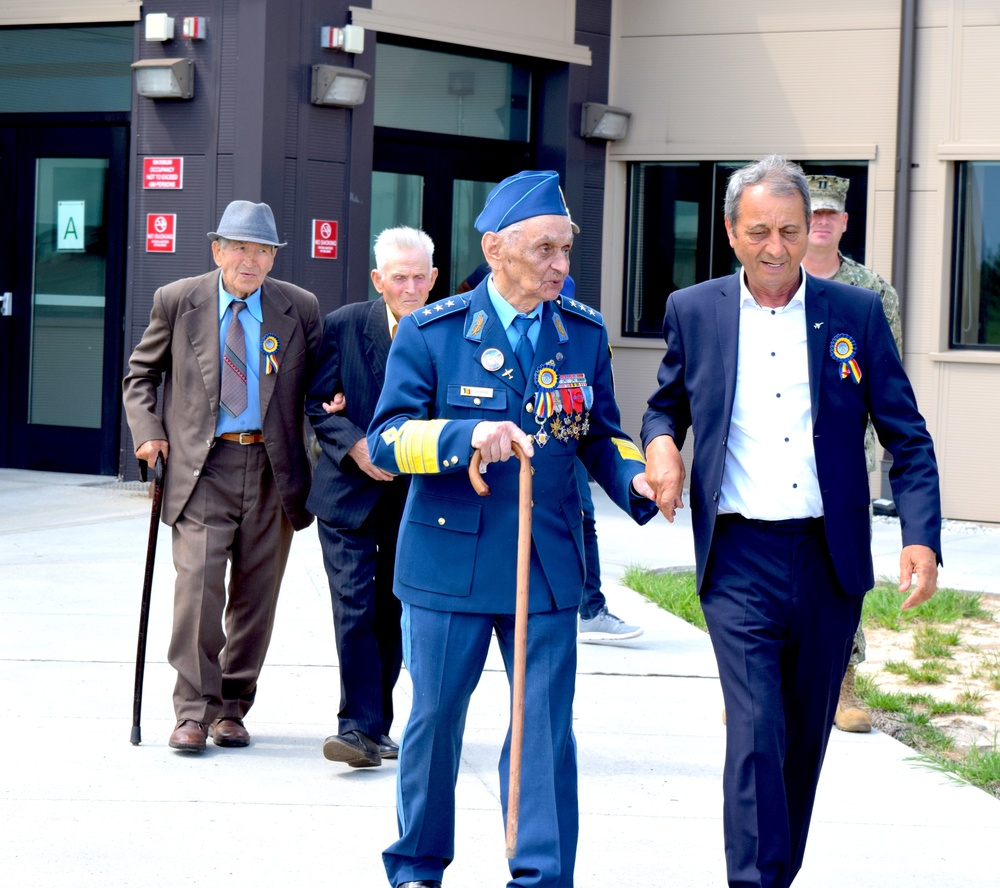 U.S. Navy Hosts Romanian Air Force Veterans For Annual Visit