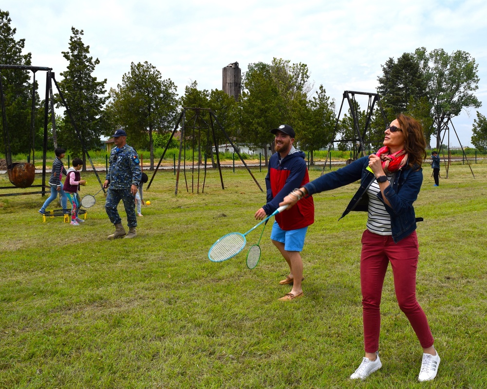 U.S., Romanian Military Host International Children’s Day Events