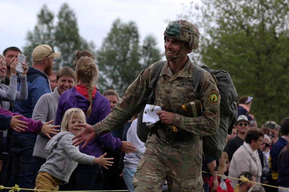 Iron Mike Jump Ceremony