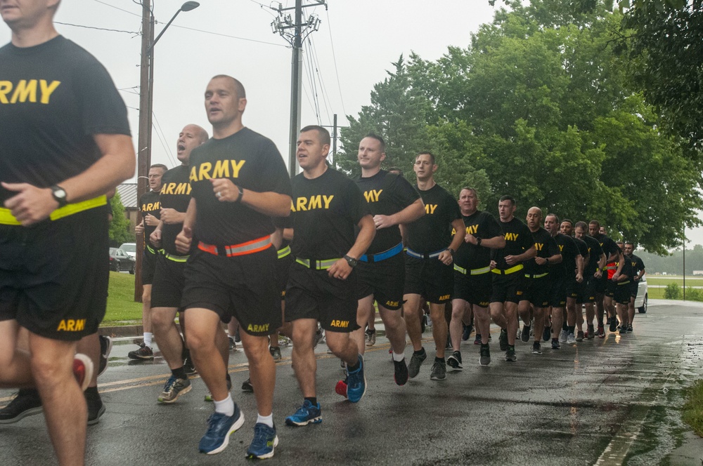 781st TSB Battalion Run