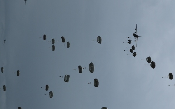 Iron Mike Jump Ceremony