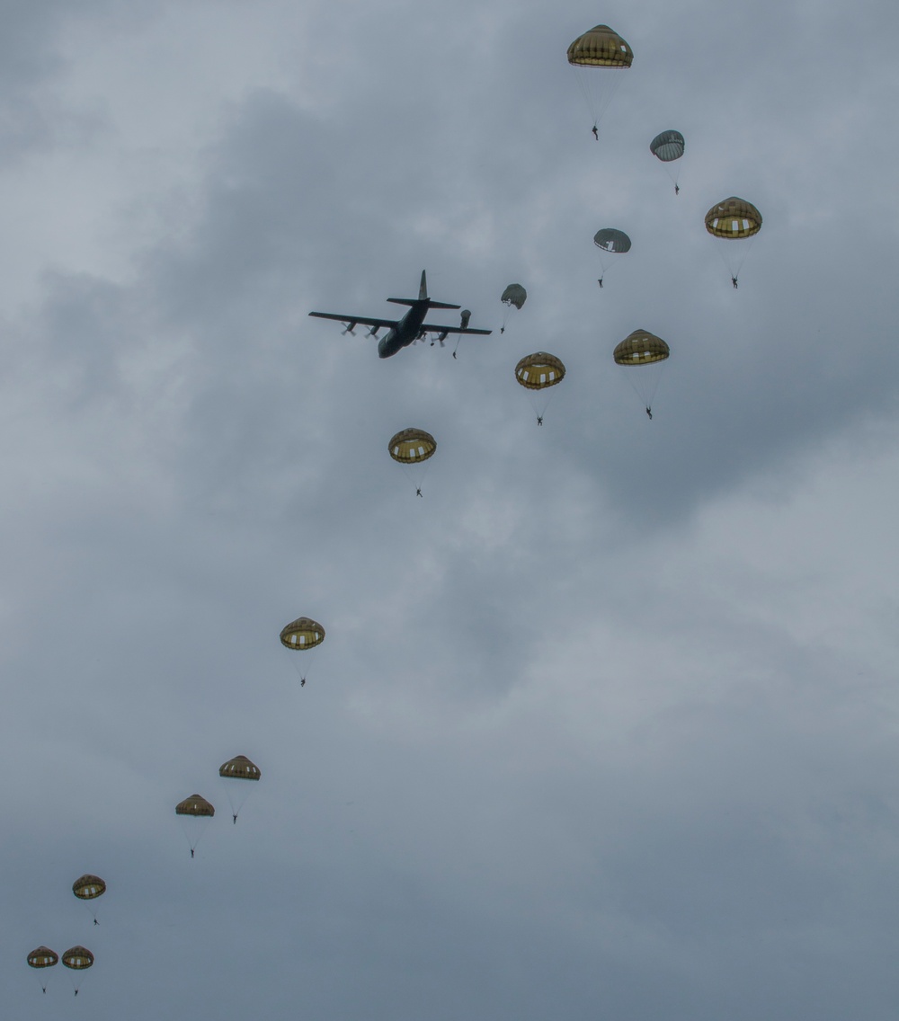 Iron Mike Jump Ceremony