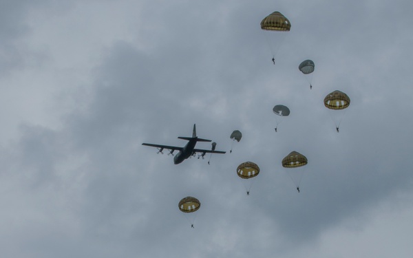 Iron Mike Jump Ceremony