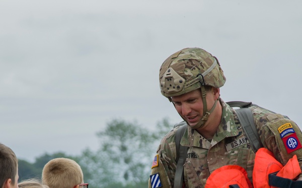 Iron Mike Jump Ceremony