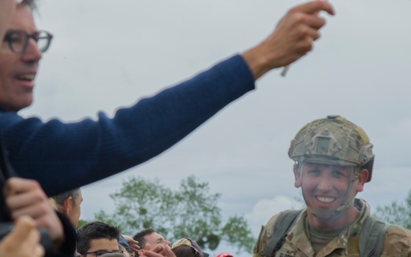 Iron Mike Jump Ceremony