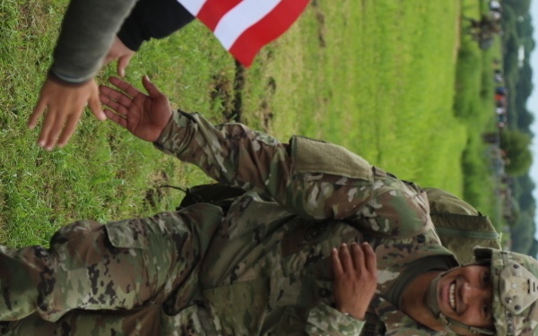 Iron Mike Jump Ceremony