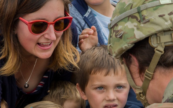 Iron Mike Jump Ceremony