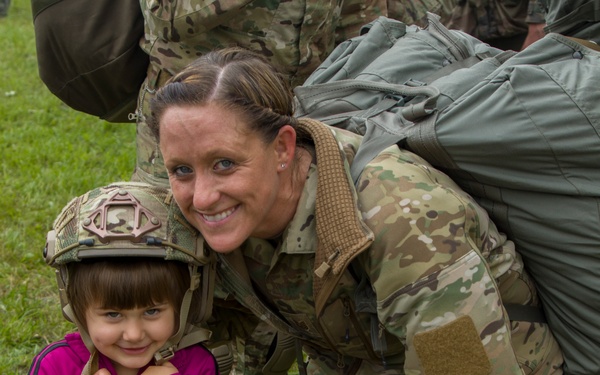 Iron Mike Jump Ceremony