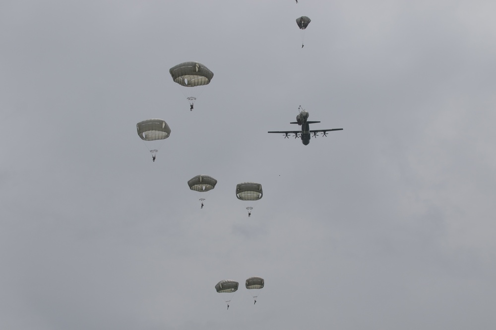 Iron Mike Jump Ceremony