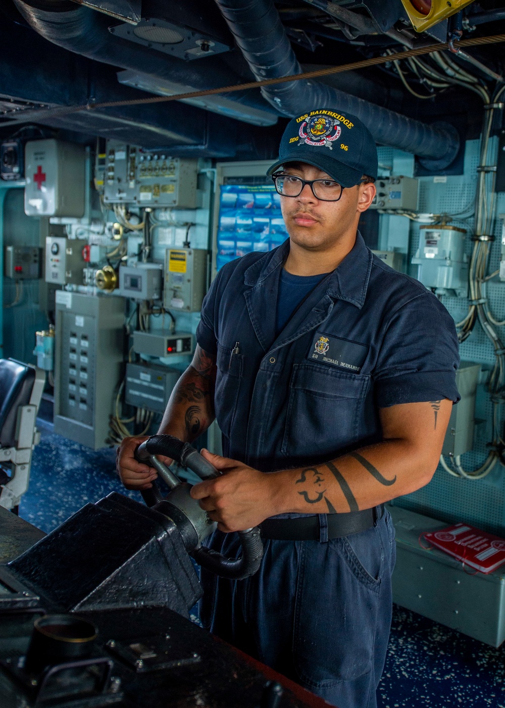 USS Bainbridge Deployment