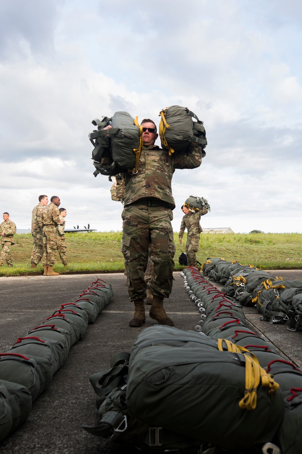 Preparing for D-Day 75 Airborne Jump