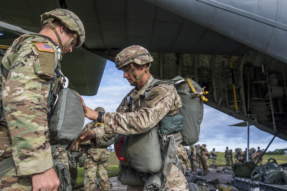 Preparing for D-Day 75 Airborne Jump